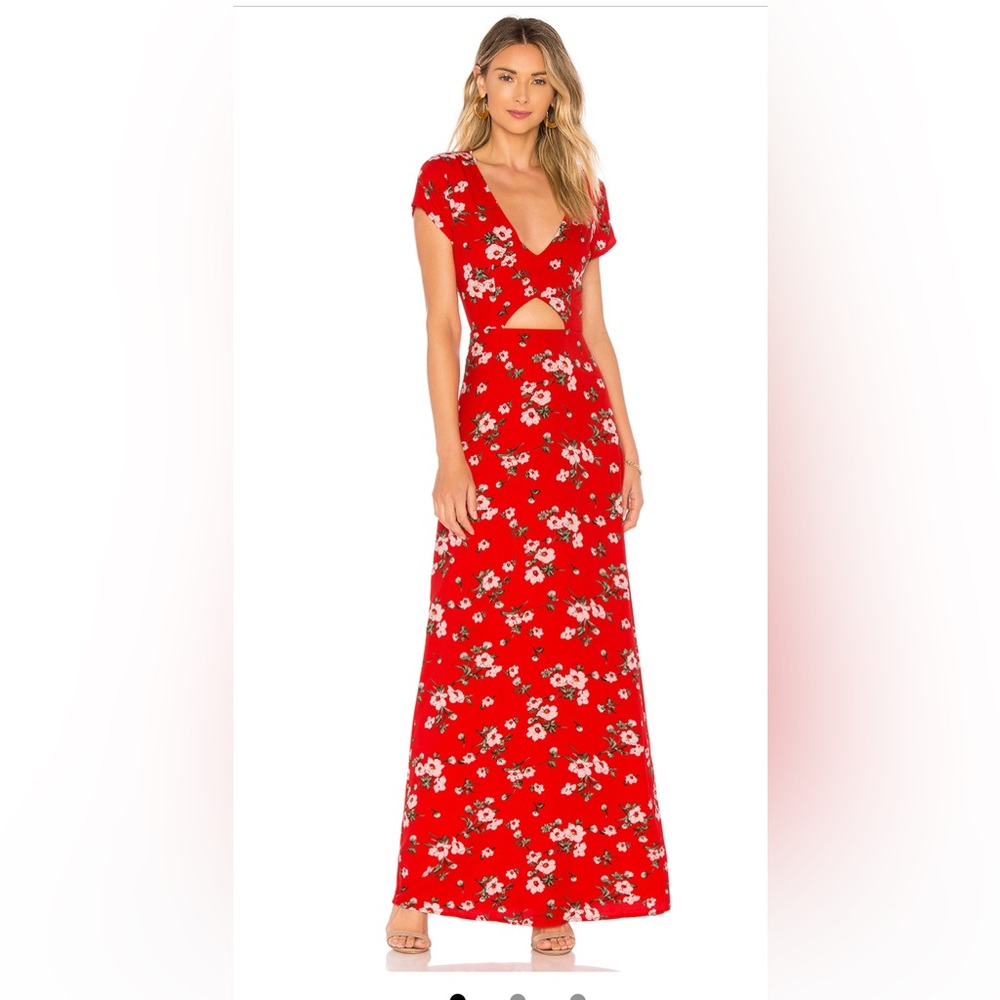About Us Zahara Floral Maxi Dress Size XXS